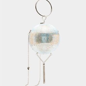 KITSCH DANCIN QUEEN DISCO BALL BAG IRIDESCENT